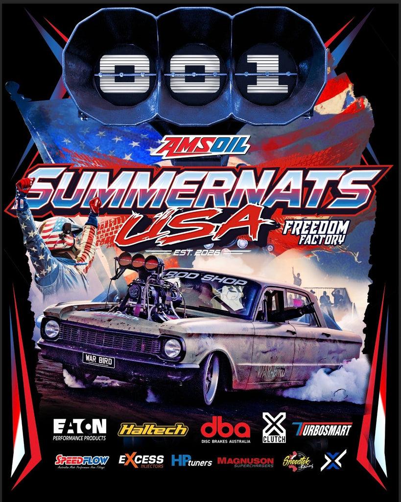 OFFICIAL SPONSORS of AMSOIL SUMMERNATS USA ! 12-14 March @ Freedom Factory.