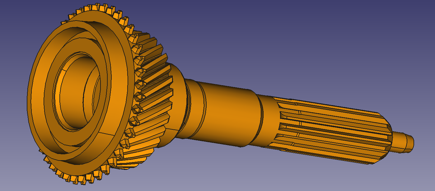 Getrag V160 V161 6 Speed Heavy Duty OEM Spline Input Shaft & Drive Gea ...