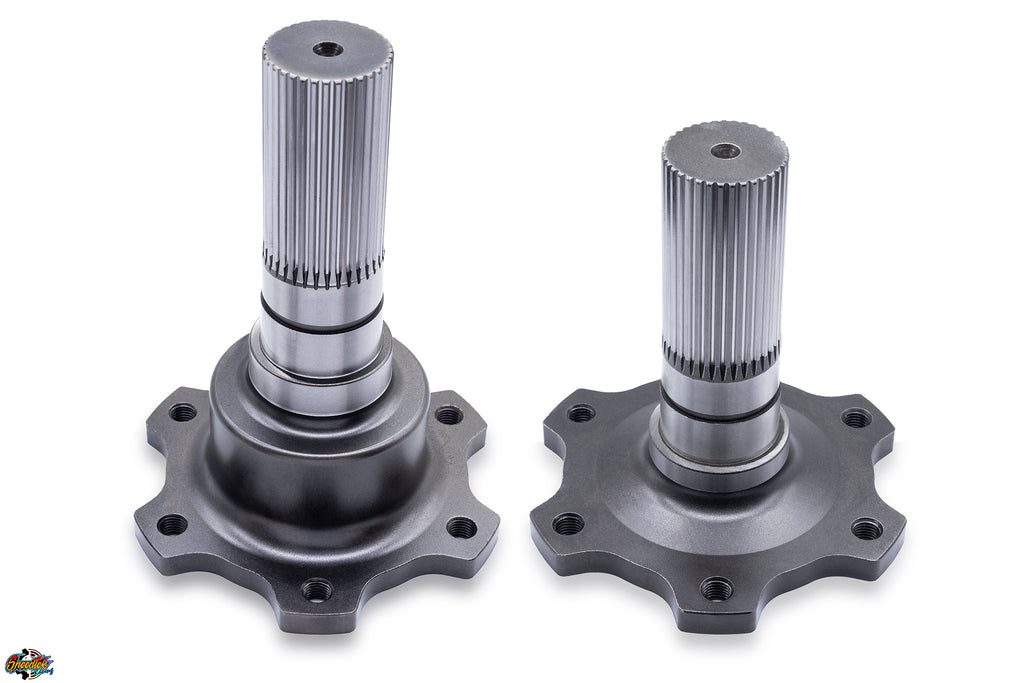 Quickchange Differential GT-R 350Z 6 Bolt 4340 Chromoly Billet Half Shafts / Inner Stub Shafts