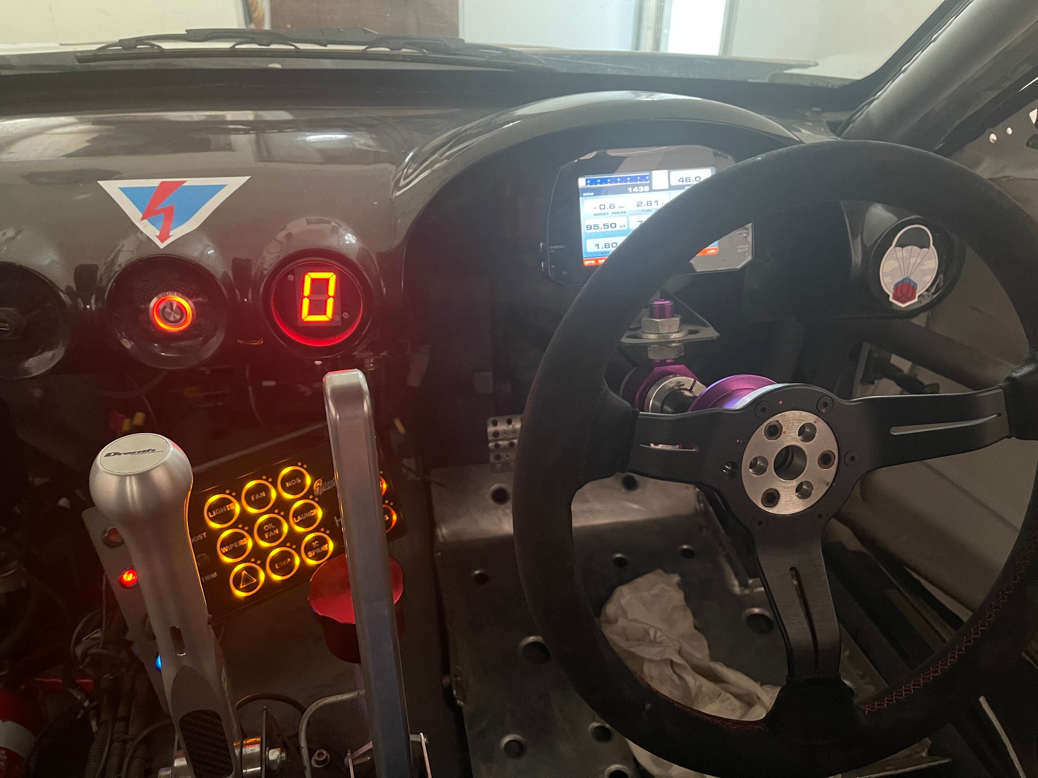 Motorsport Adjustable Lightweight Collapsible Steering Column Universa ...